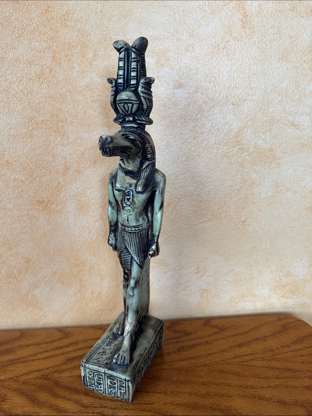 Egyptian Sobek Crocodile God Of The Nile Anubis Style Statue